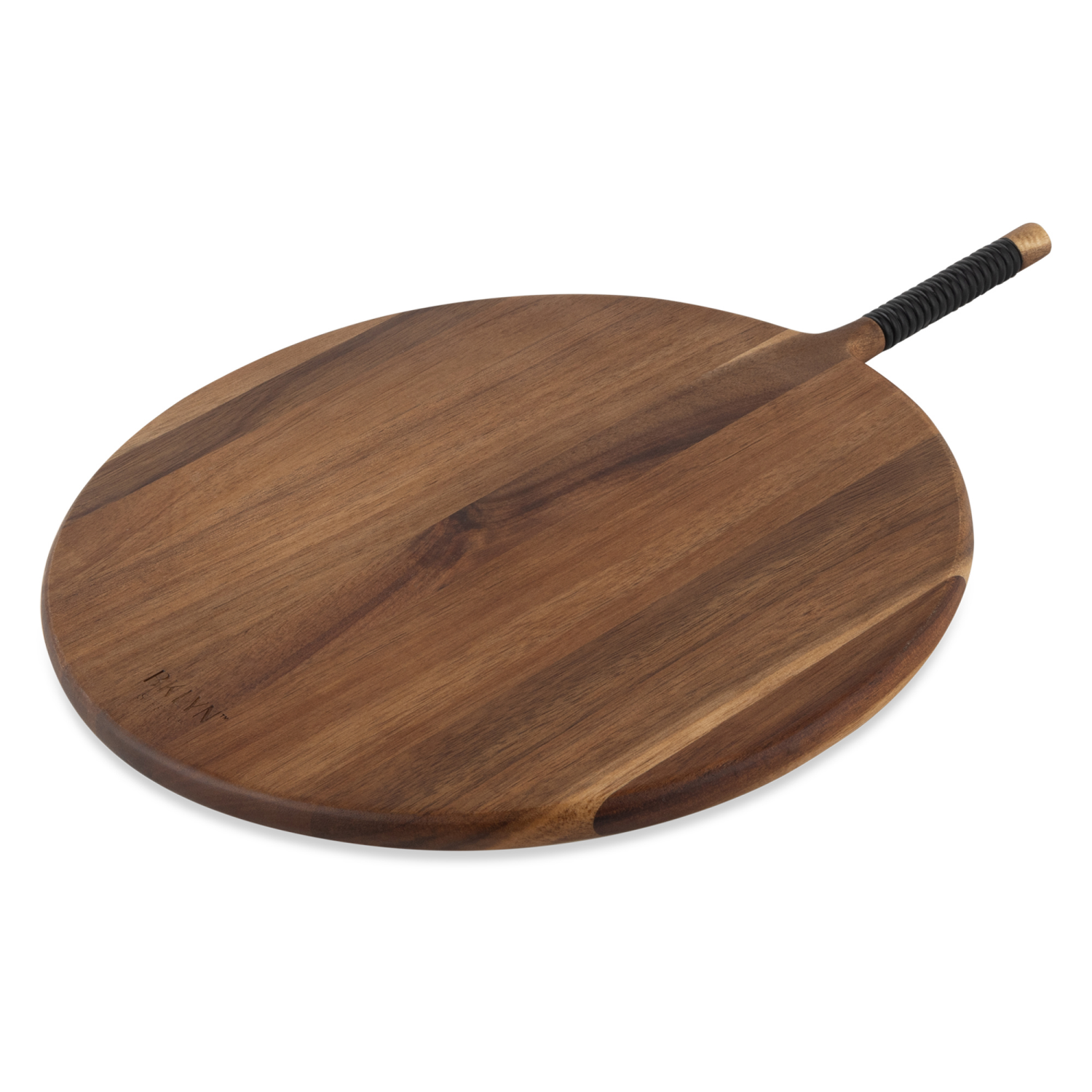 slide 4 of 4, Core Bamboo Bklyn Steel Acacia Paddle Rnd Sm, SM