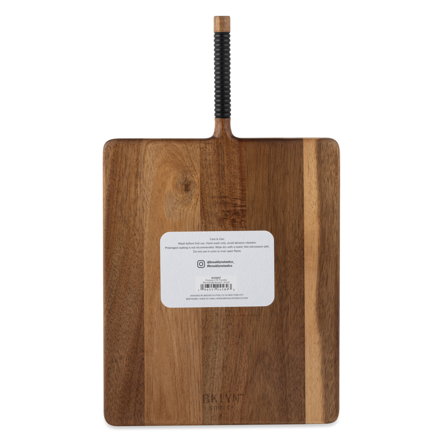 slide 2 of 3, Core Bamboo Bklyn Steel Acacia Paddle Rect Sm, SM