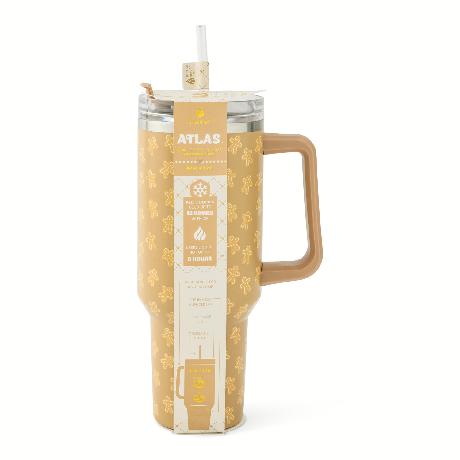 slide 1 of 1, Hydragear Atlas Gingerbread 40Oz, 40 oz