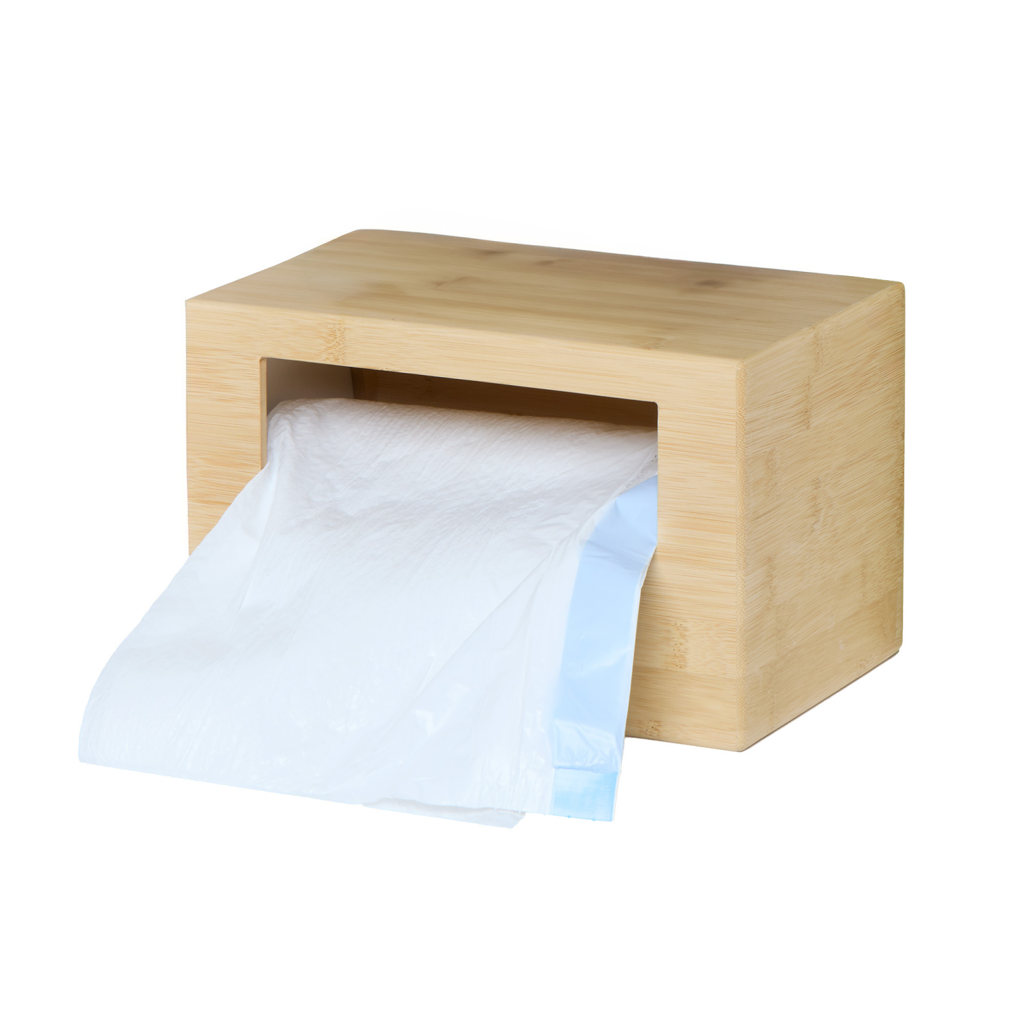 slide 3 of 3, CORE BAMBOO Bamboo Trash Bag Dispenser, 1 ct