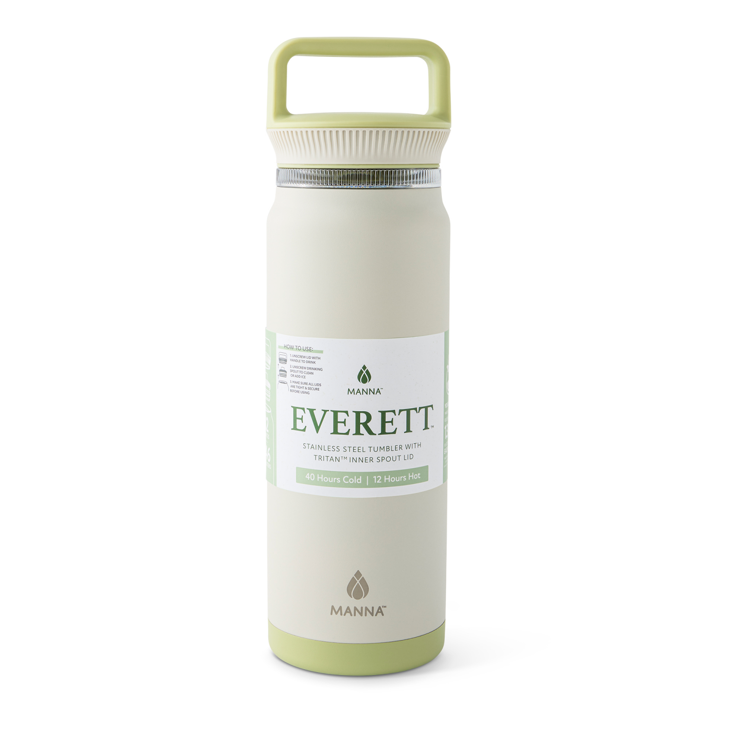 slide 1 of 2, Manna Everett Tumbler Gray Green, 32oz, 32 oz