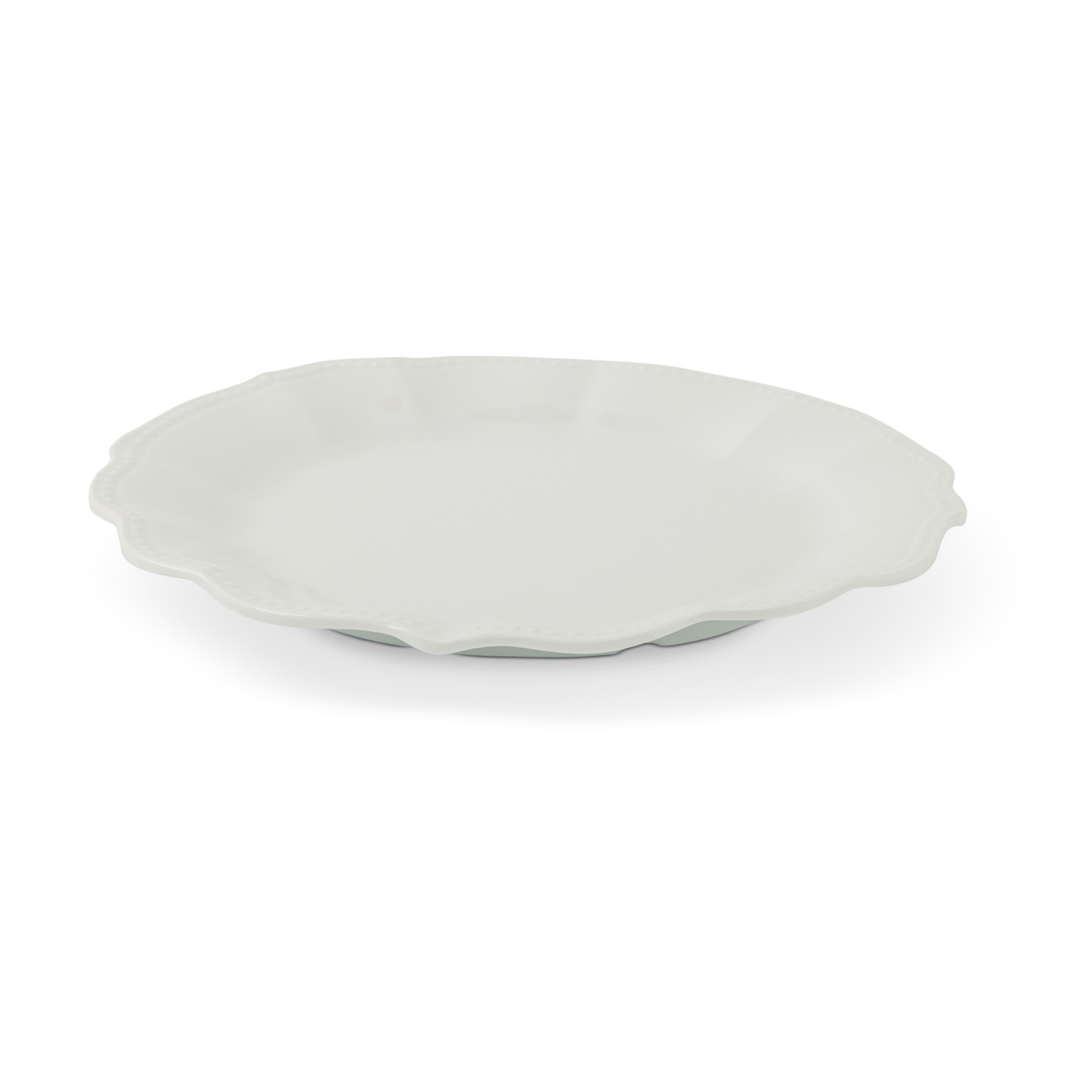 slide 2 of 2, CORE BAMBOO Medici Ruffle Melamine Salad Plate 4pk, 4 ct