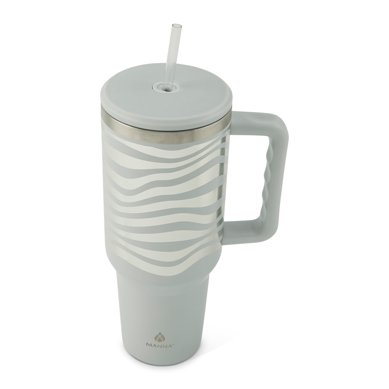 slide 2 of 2, Manna Agenda Tumbler Embossed Animal Print, 40oz, 40 oz