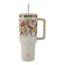 Manna Agenda Tumbler 40oz, Chic Floral Tan
