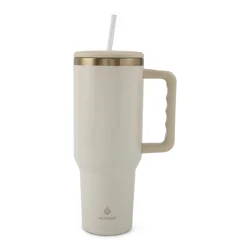 Manna Agenda Tumbler Swirly Tan, 40oz