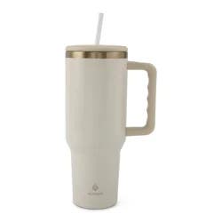 Manna Agenda Tumbler Swirly Tan, 40oz
