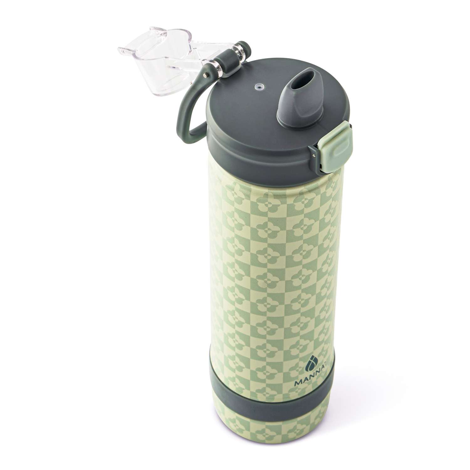slide 5 of 5, Manna Push Tumbler Raised Groovy Floral, 26oz, 26 oz