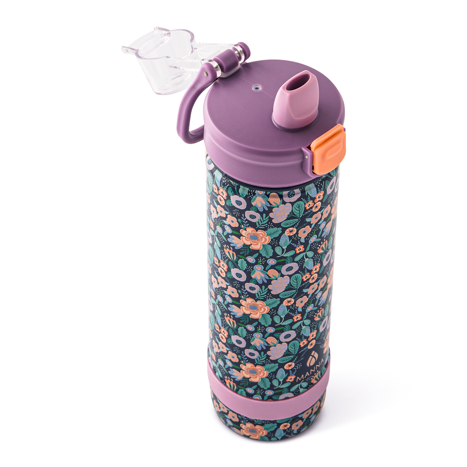 slide 4 of 4, Manna Push Tumbler Embossed Peonies, 26oz, 26 oz