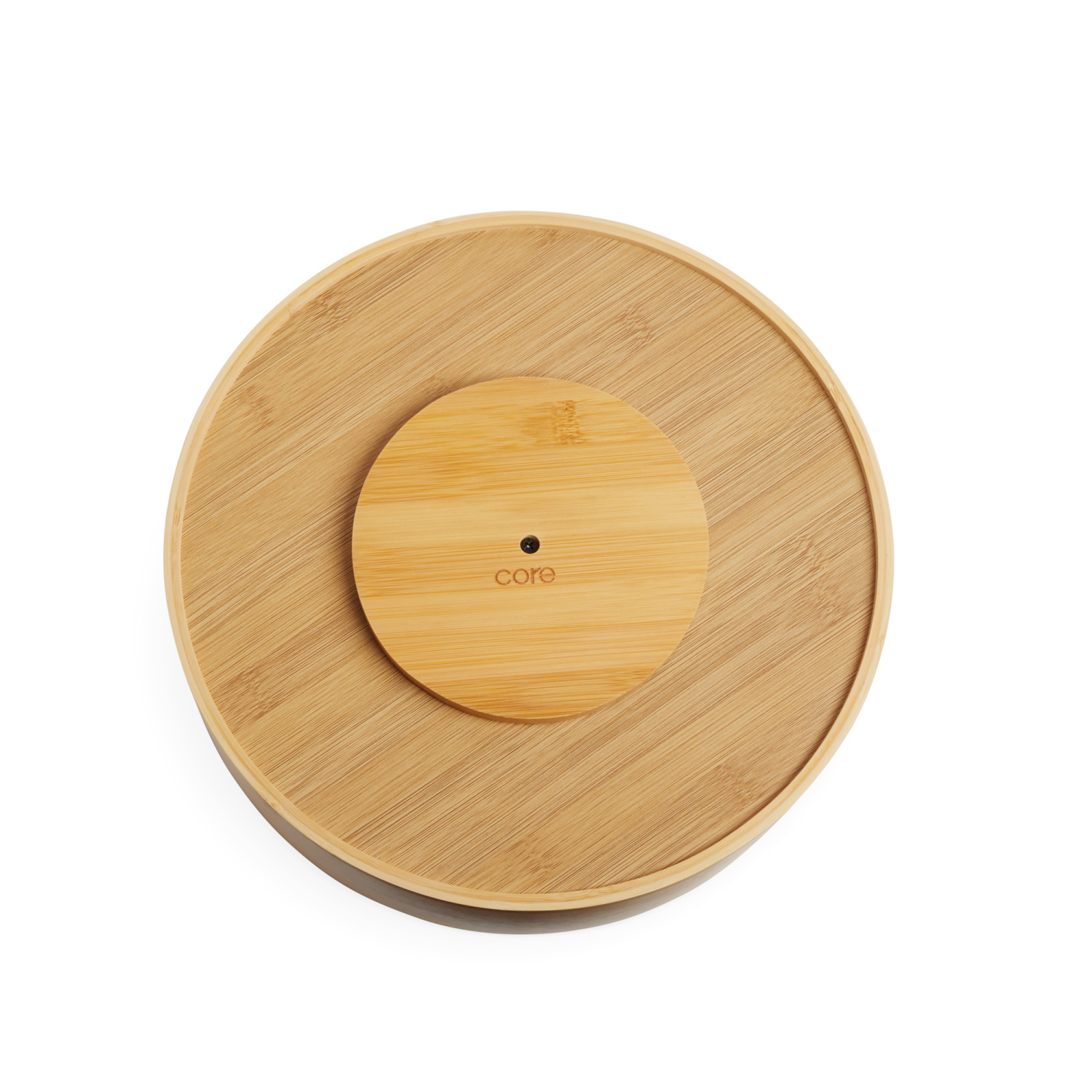 slide 3 of 3, Core Bamboo Lazy Susan 4-Section, 1 ct