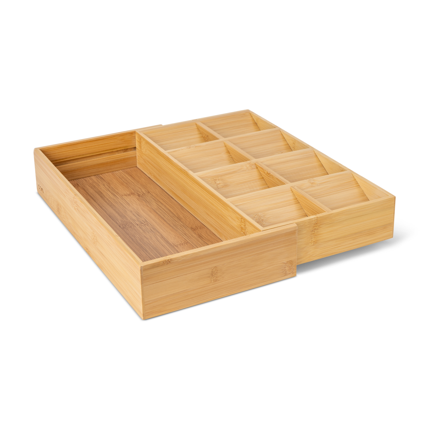 slide 4 of 5, Core Bamboo Expandable Utensil Holder, 1 ct