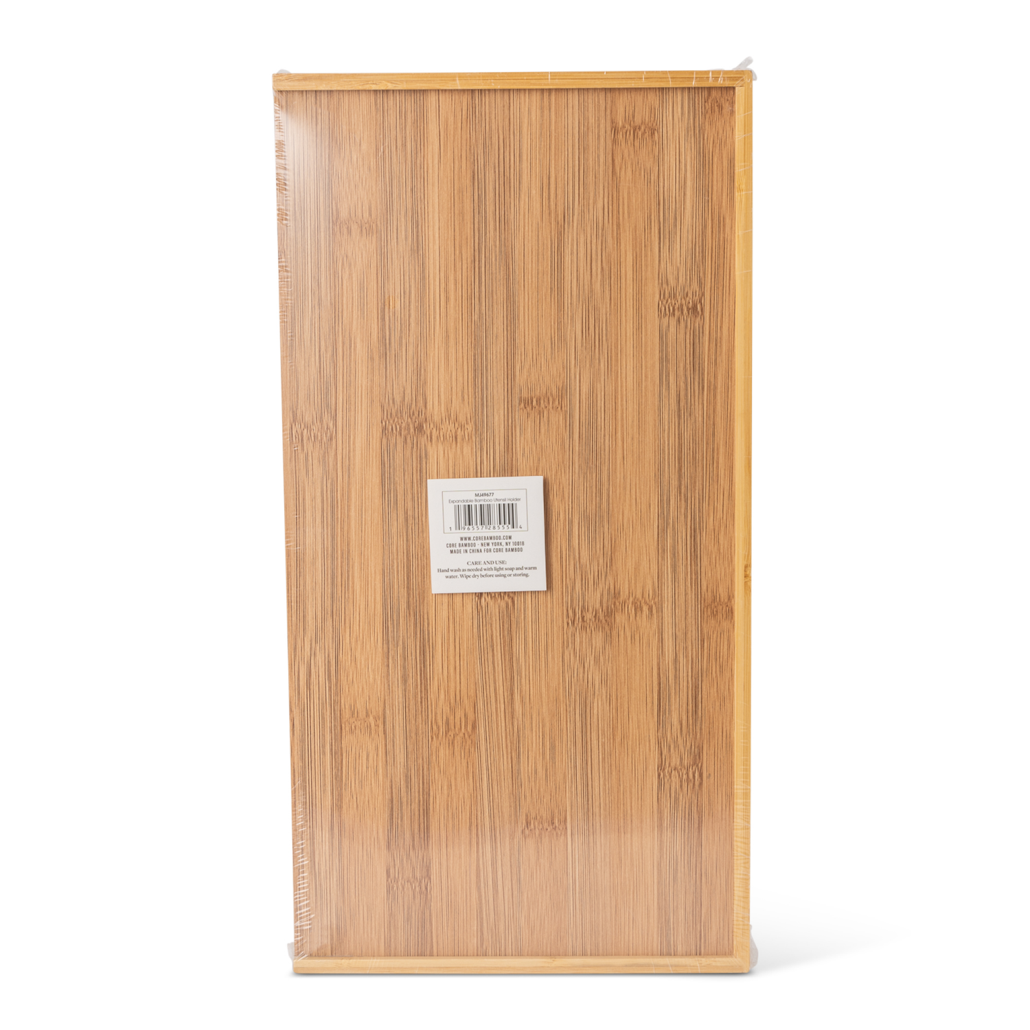 slide 5 of 5, Core Bamboo Expandable Utensil Holder, 1 ct