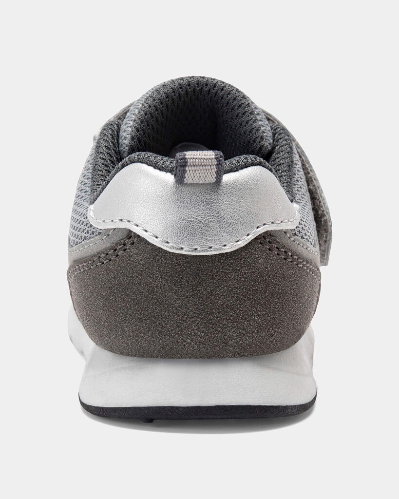 slide 2 of 6, Carters Baby Boy Every Step® First Walker Casual Shoes - Grey Grey 3, 1 ct