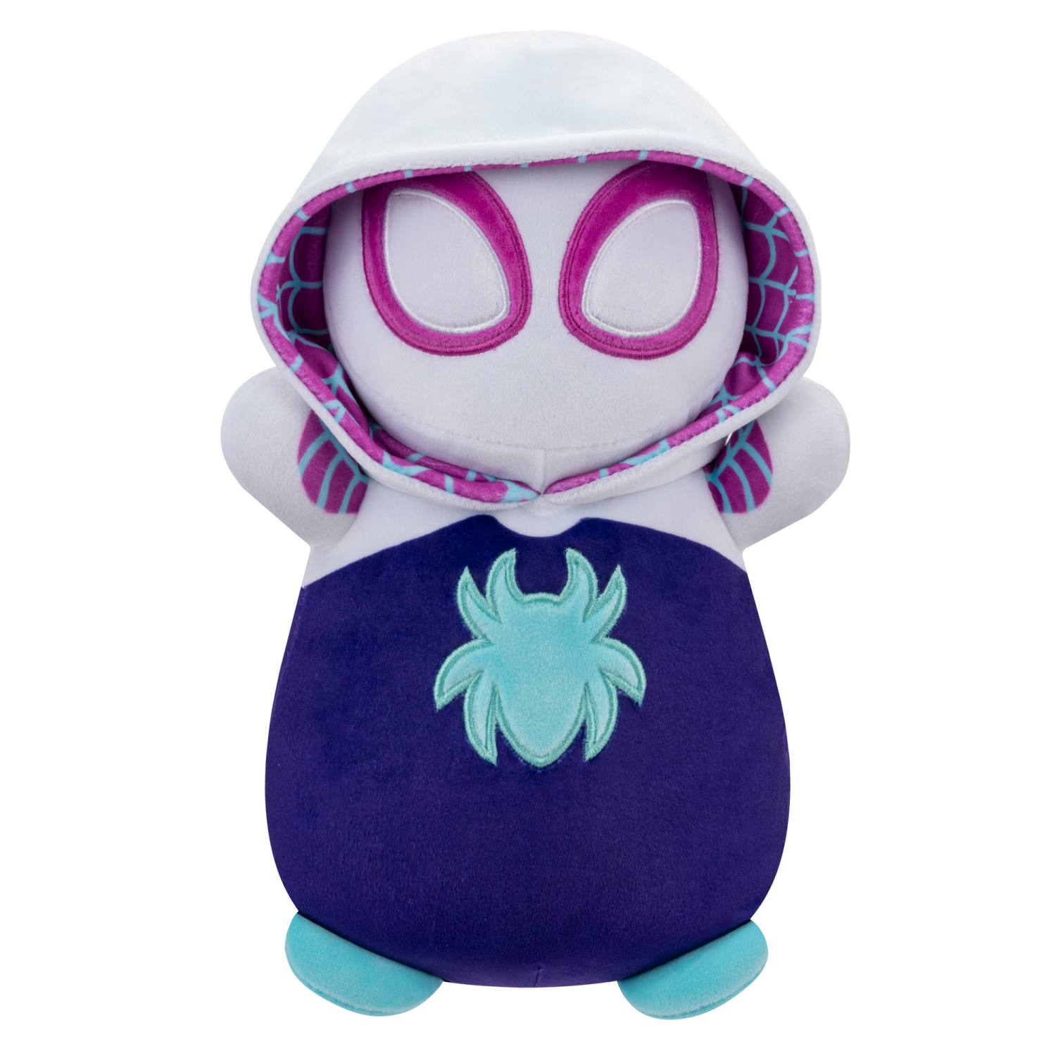 slide 4 of 6, SQUISHMALLOW SQK 10in Spidey Hugmees asst, 10 in