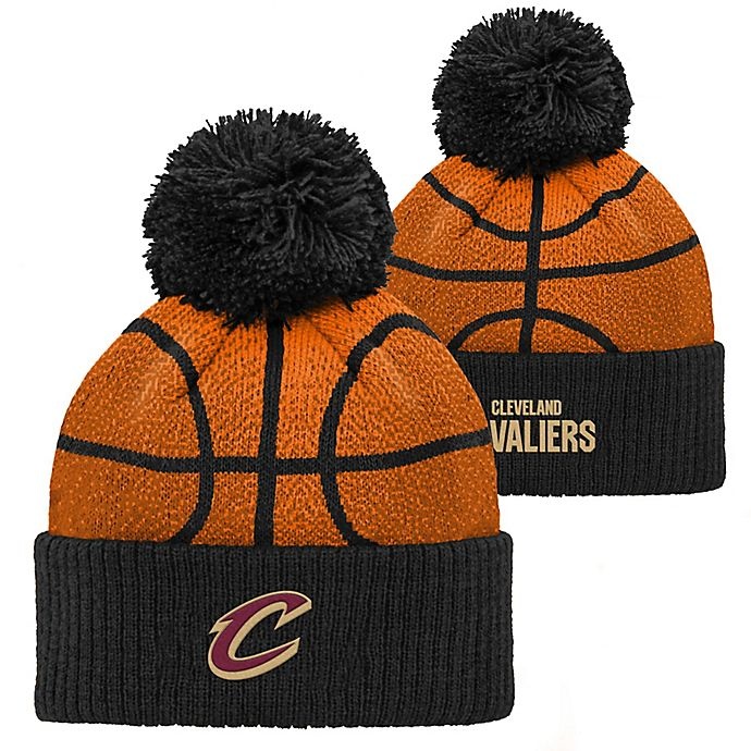 slide 1 of 1, NBA Cleveland Cavaliers Basketball Head Knit Hat, 1 ct