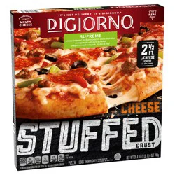 DIGIORNO Frozen Pizza - Supreme Pizza - Stuffed Crust Pizza