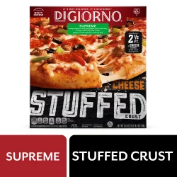 DIGIORNO Supreme Frozen Pizza on a Cheese Stuffed Crust