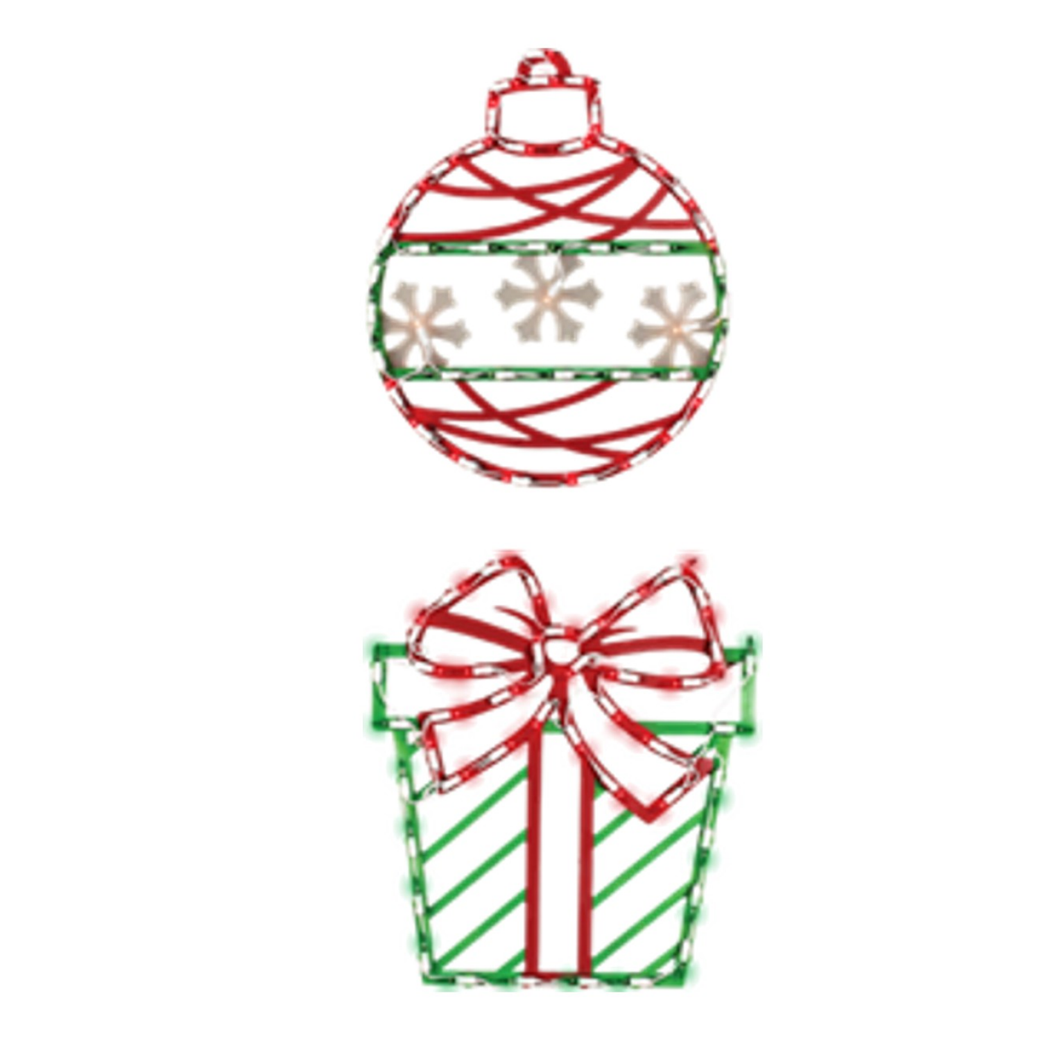 slide 1 of 3, Lighted Window Silhouette, Assortment, 14.5 x 18 