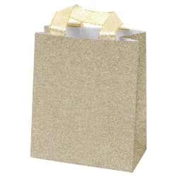 Papyrus Gold Glitter Treat Bag