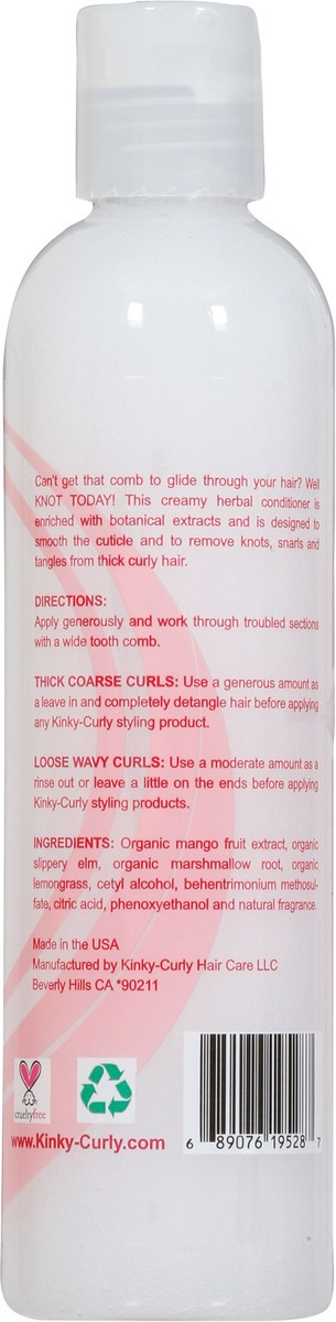 slide 12 of 12, Kinky-Curly Knot Today Leave In Conditioner Detangler, 8 oz