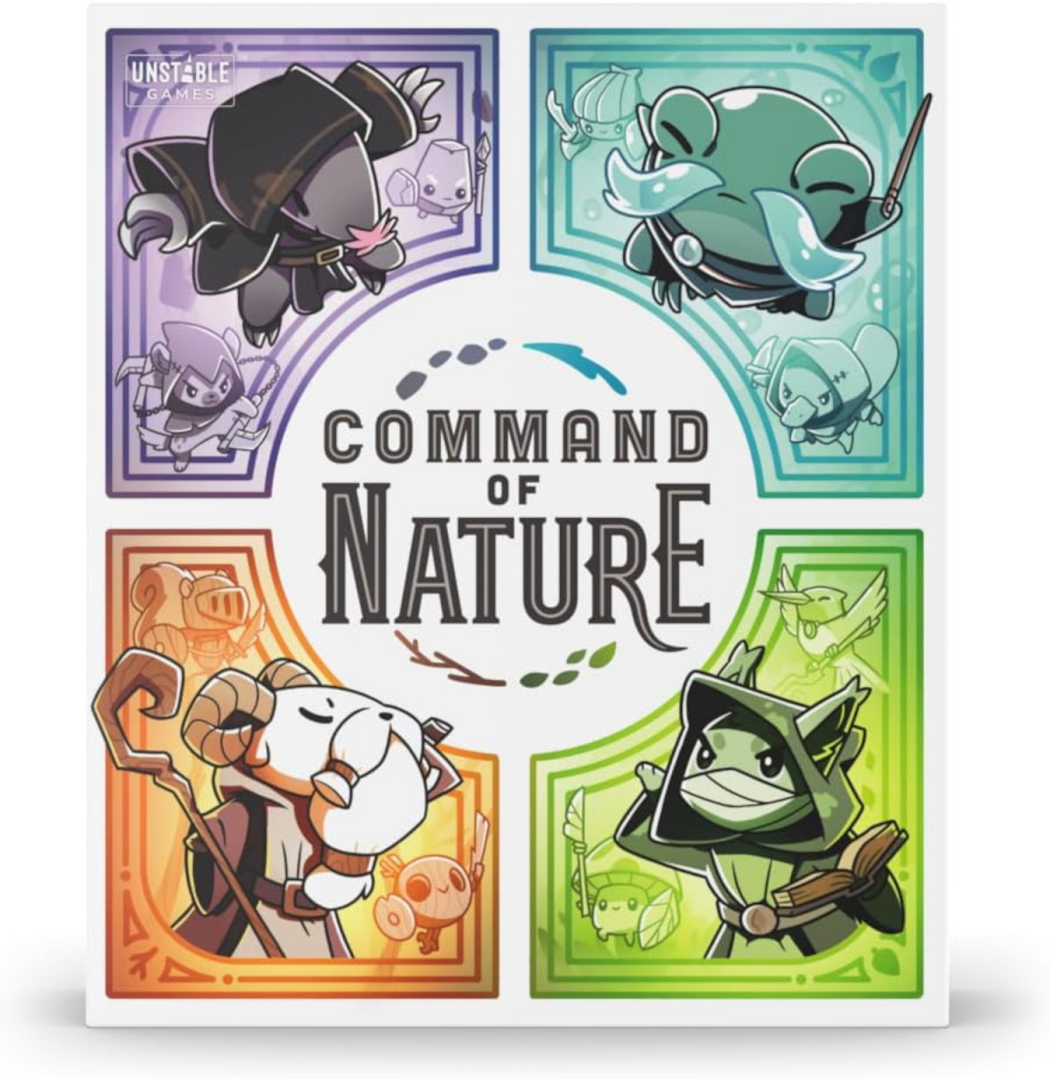 slide 2 of 5, TeeTurtle Command Of Nature Base Game, 1 ct