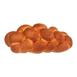 Bakery Braided Challah Bread Unsliced