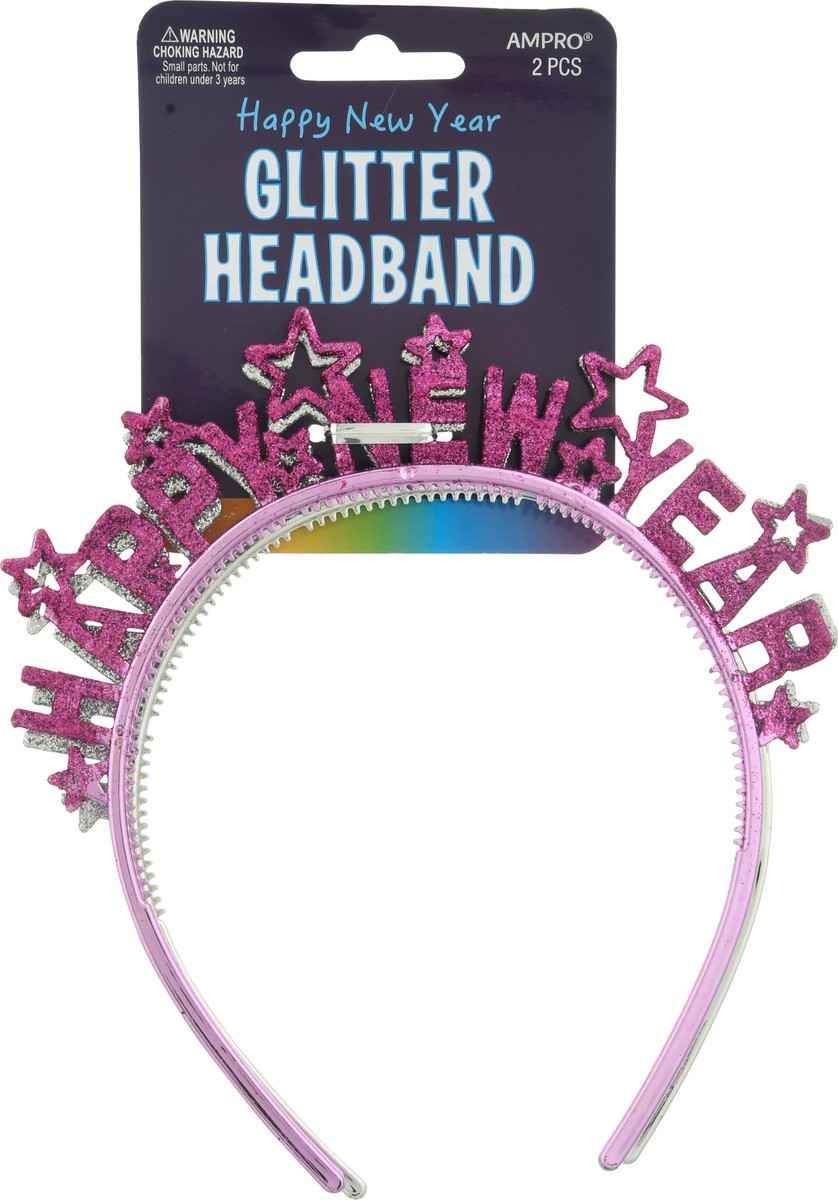 slide 4 of 9, Ampro Glitter Headband, 1 ct