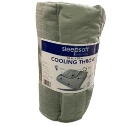 Sleep Soft Cooling Blanket Green