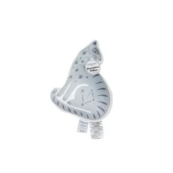 Laurel Park Celestial Cat Pillow, 16 In X 11.75 In, Gray