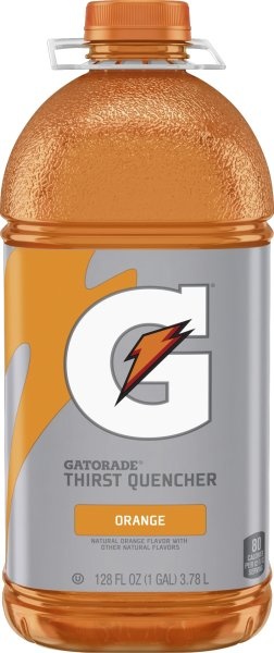 slide 1 of 4, Gatorade G Series Thirst Quencher, Orange, 128 oz