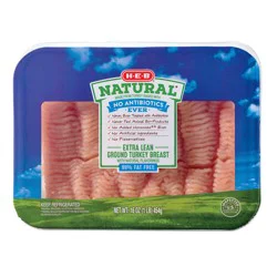 H-E-B Ground Turkey Extra Lean 97%