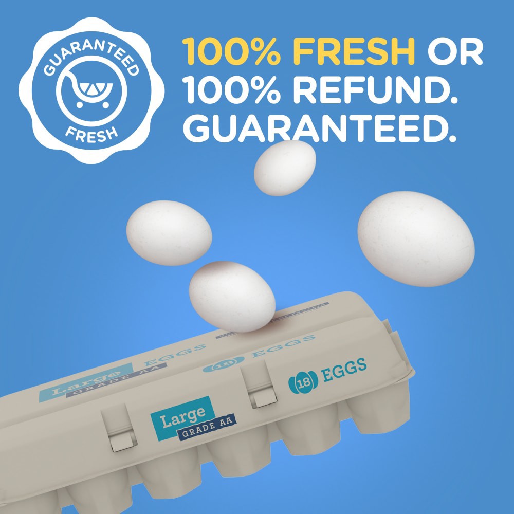 slide 3 of 3, Simple Truth Cage Free Large Brown Eggs - Grade A, 12 ct
