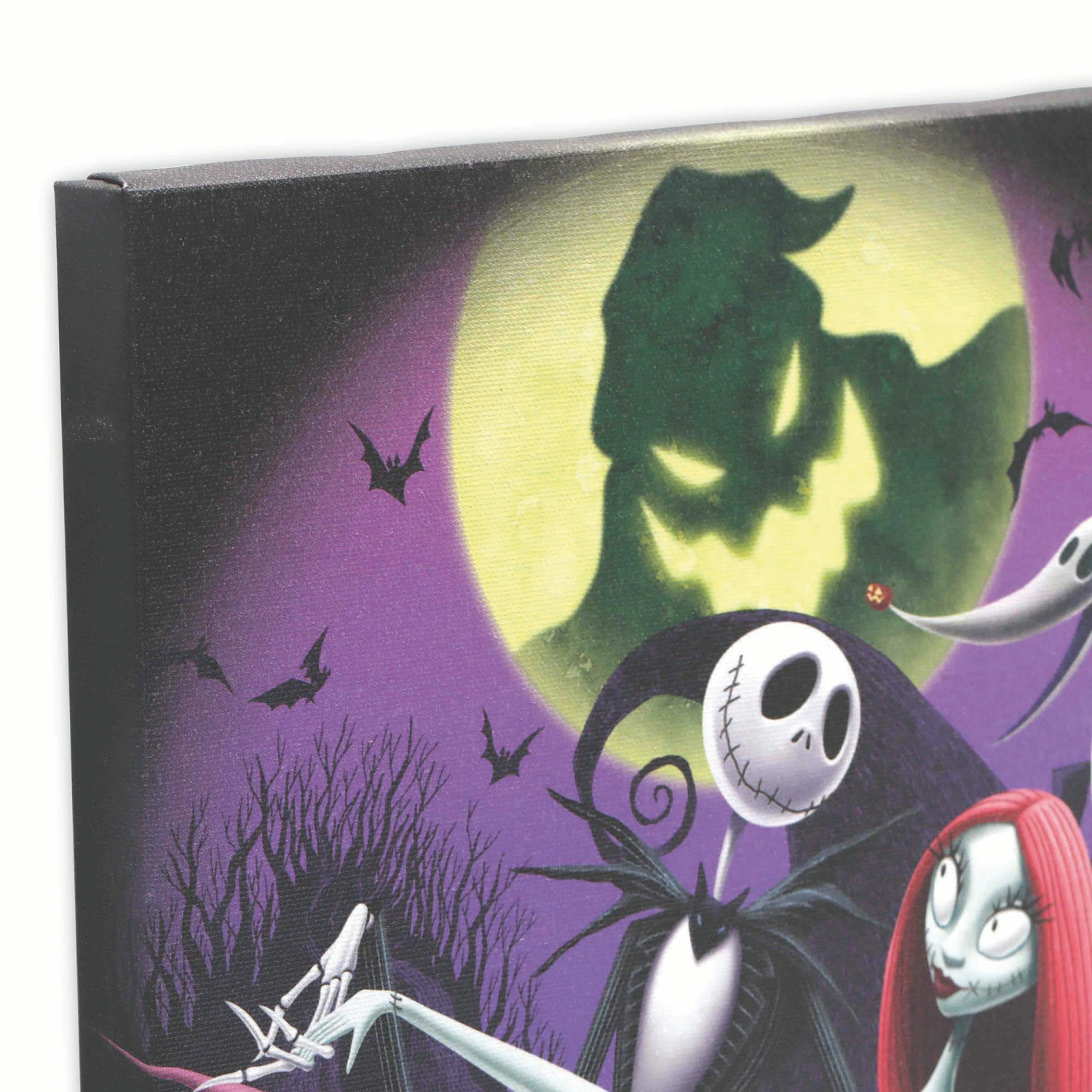 slide 4 of 4, Disney Nightmare Before Christmas Canvas Wall Decor, 1 ct