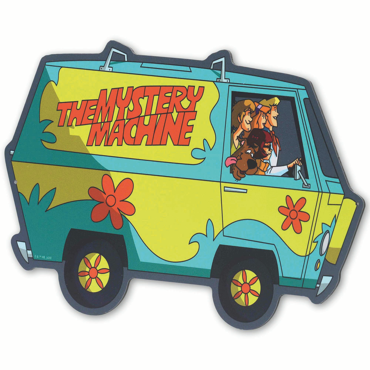 slide 3 of 4, Warner Brothers Mystery Van X-Metal Wall Decor, 1 ct