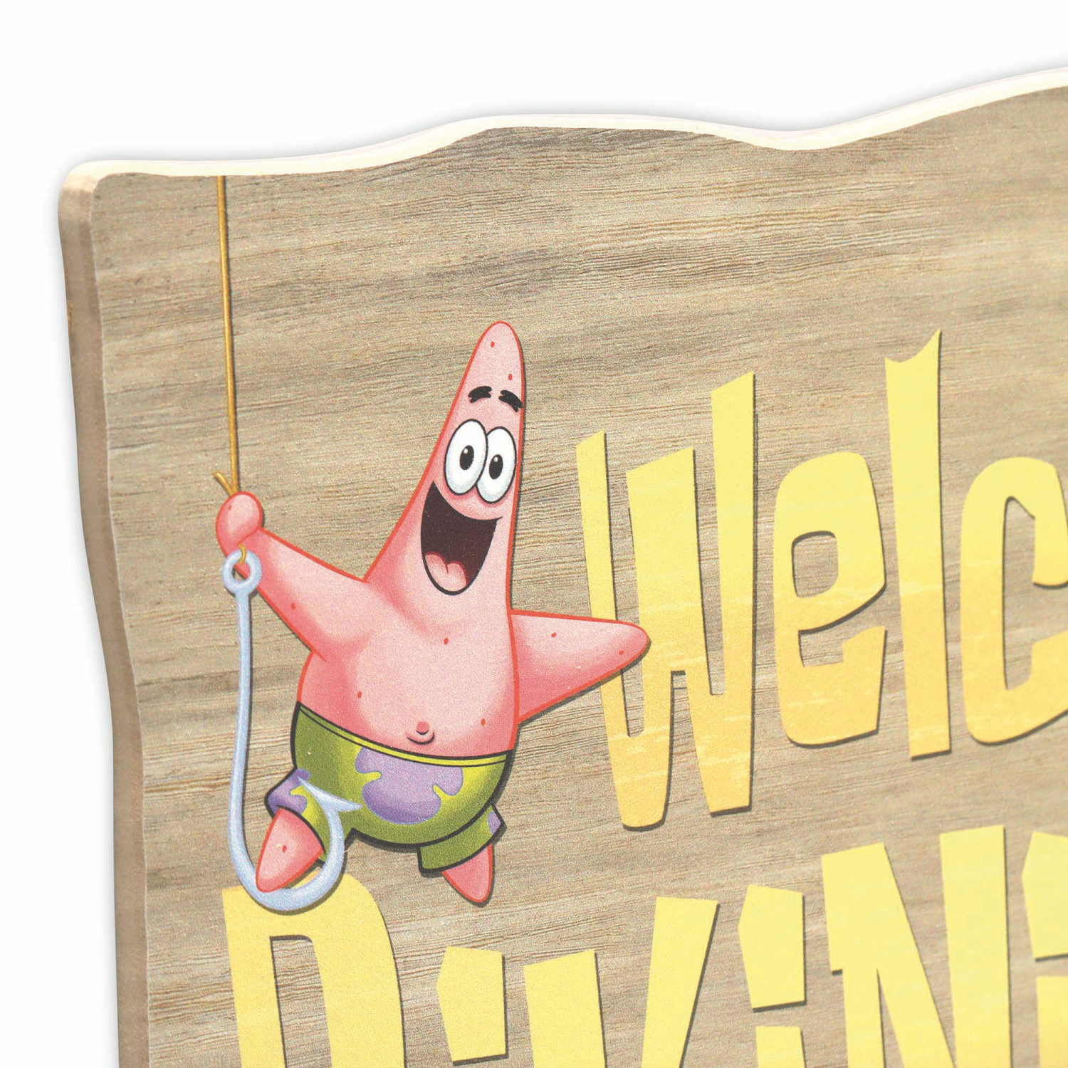 slide 4 of 4, Viacom Welcome to Bikini Bottom Wooden Wall Decor, 1 ct
