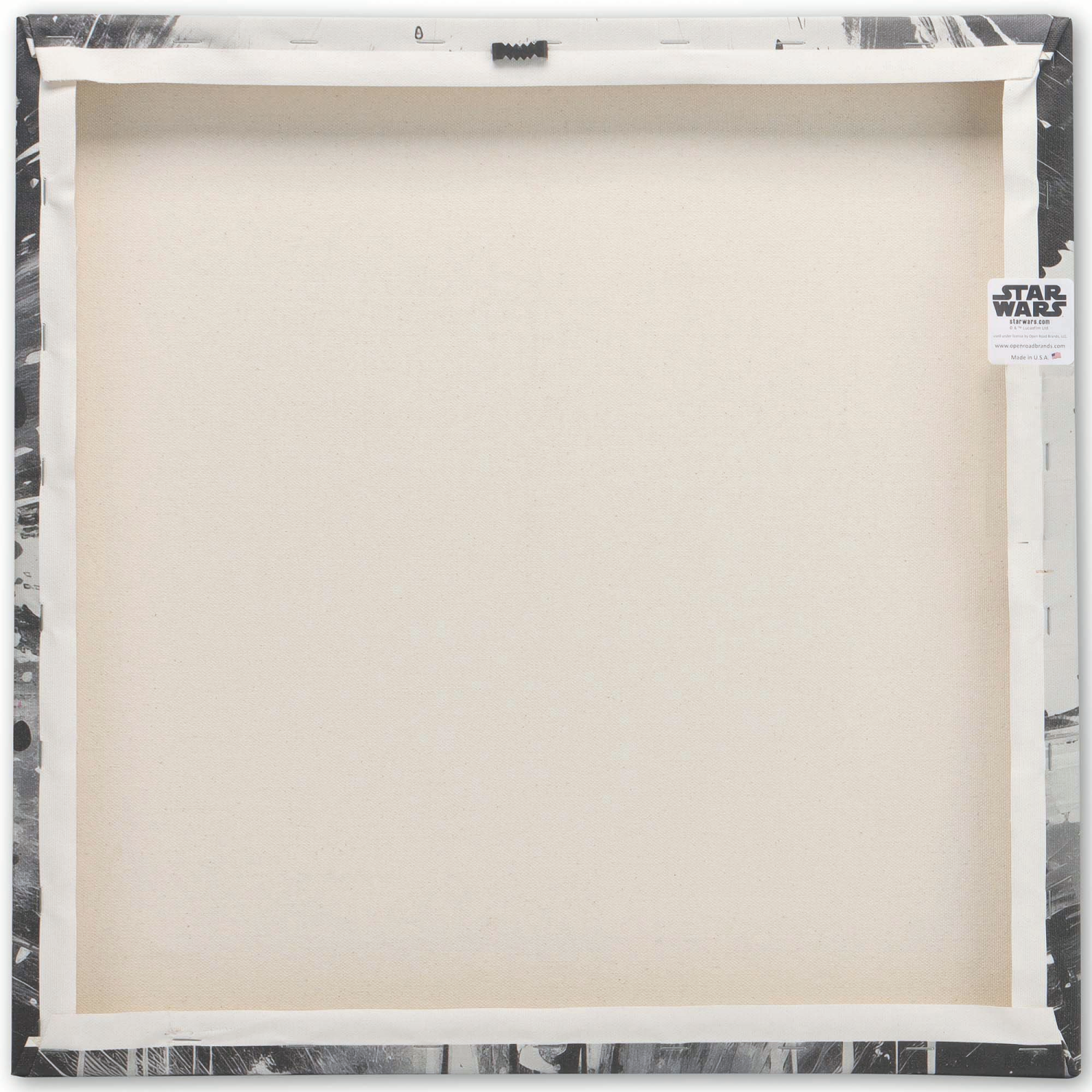 slide 2 of 4, Star Wars Death Star B&W Canvas Decor, 1 ct