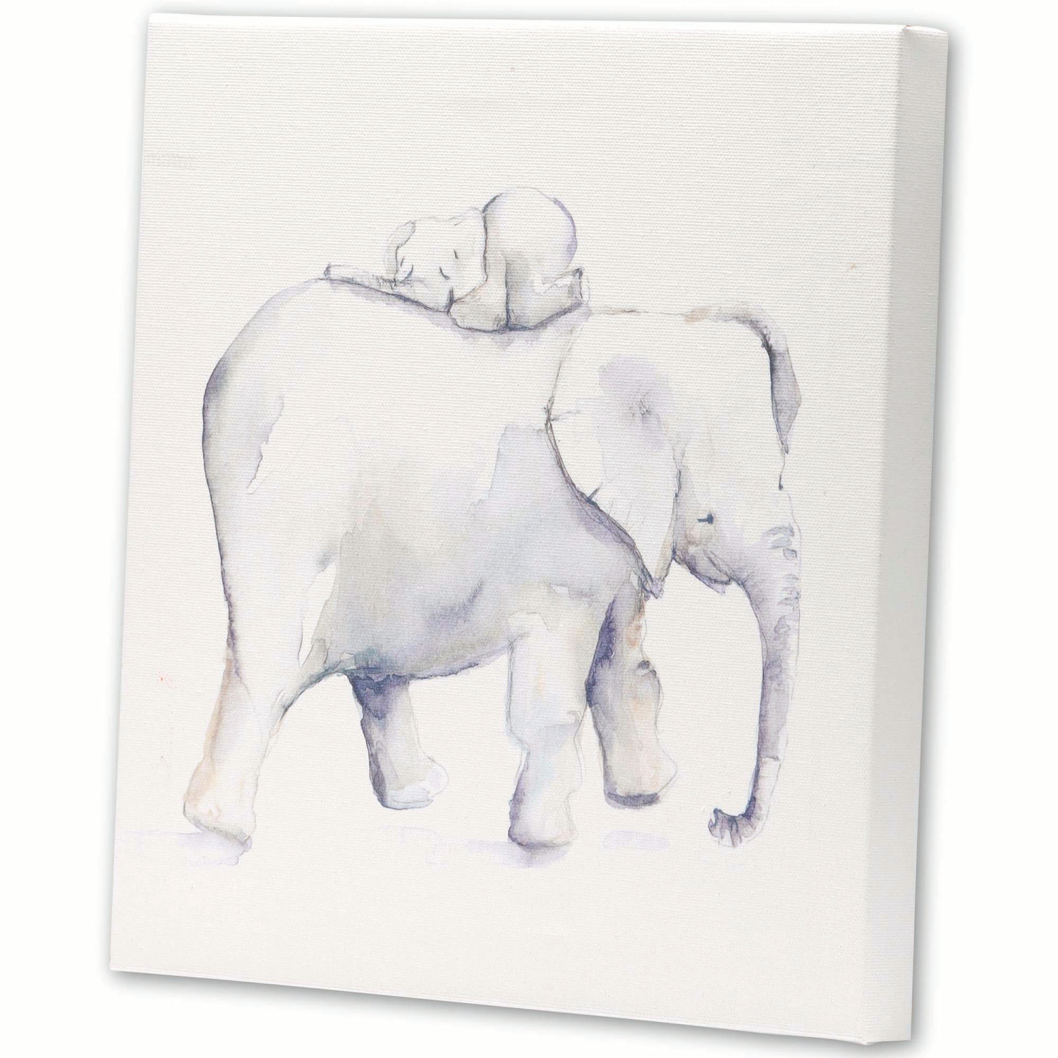 slide 2 of 2, Elephant Canvas, 1 ct