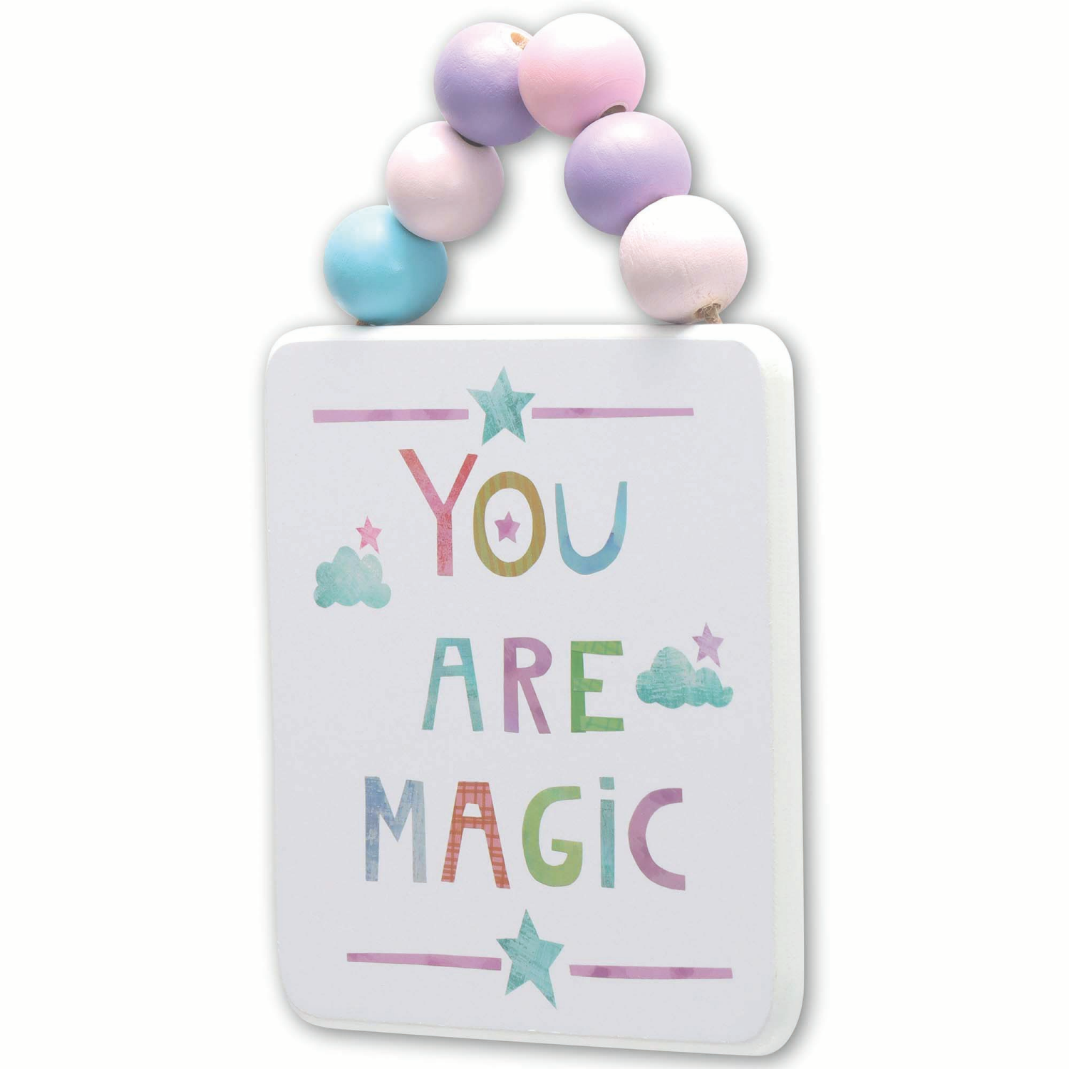 slide 2 of 2, You Are Magic Wood Hanging, 1 ct