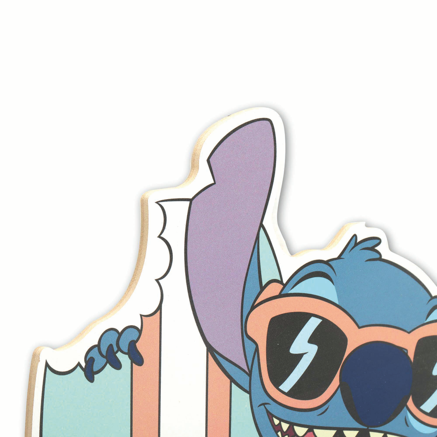 slide 4 of 4, Disney Stitch Surd Board Wall Decor, 1 ct