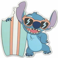 Disney Stitch Surd Board Wall Decor