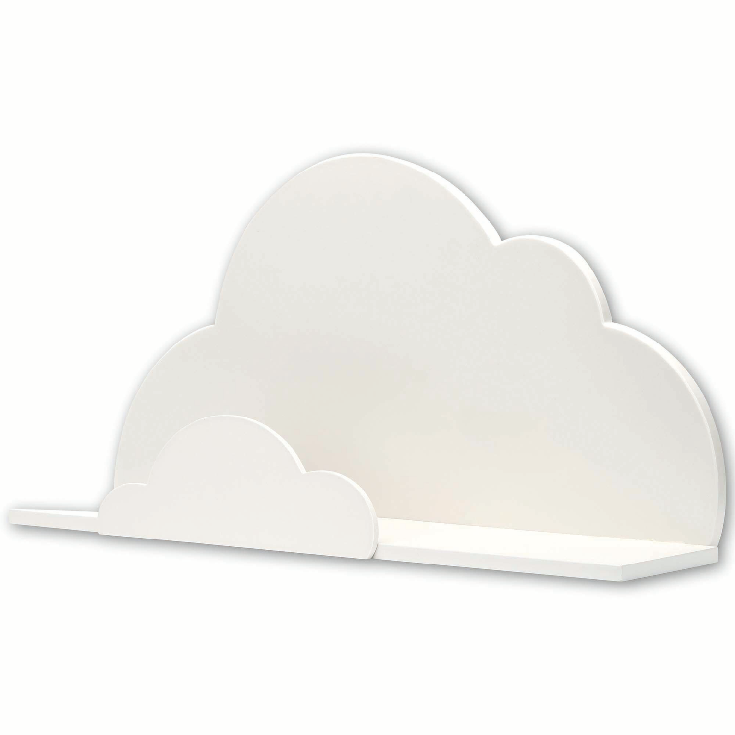 slide 2 of 2, Cloud Wood Shelf, 1 ct