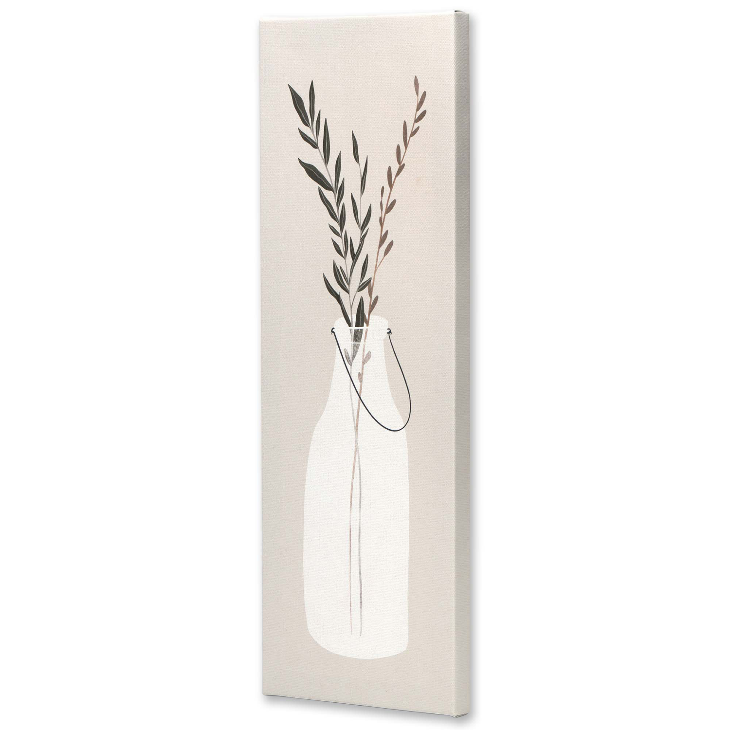 slide 3 of 3, Rosemary Vase Canvas, 1 ct