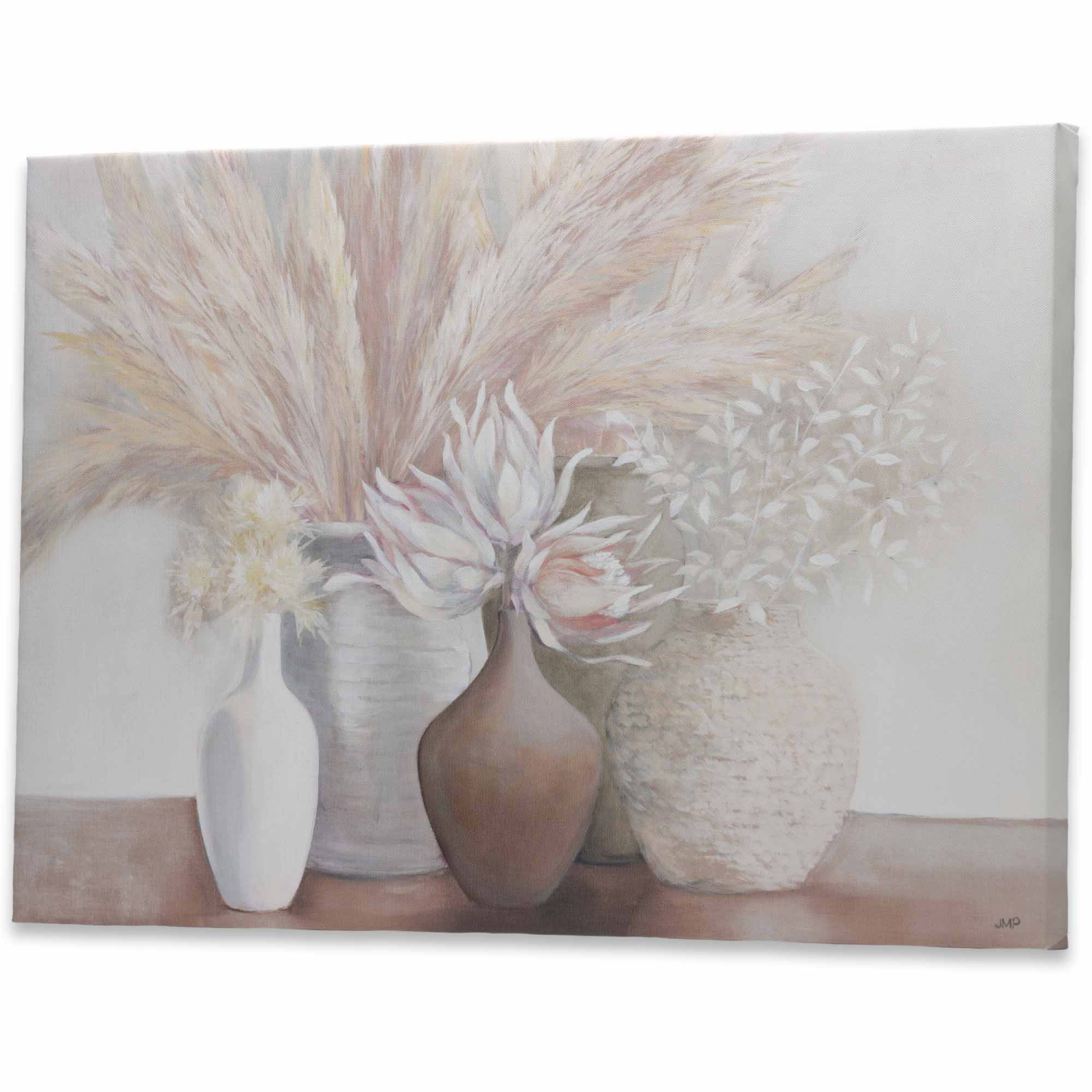 slide 3 of 3, Neutral Vases Canvas, 1 ct