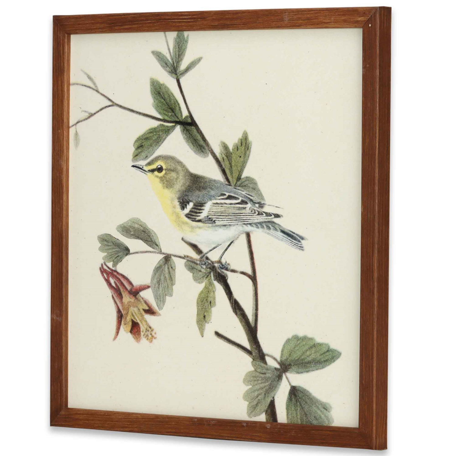 slide 3 of 3, Yellow Bird Framed Wood, 1 ct