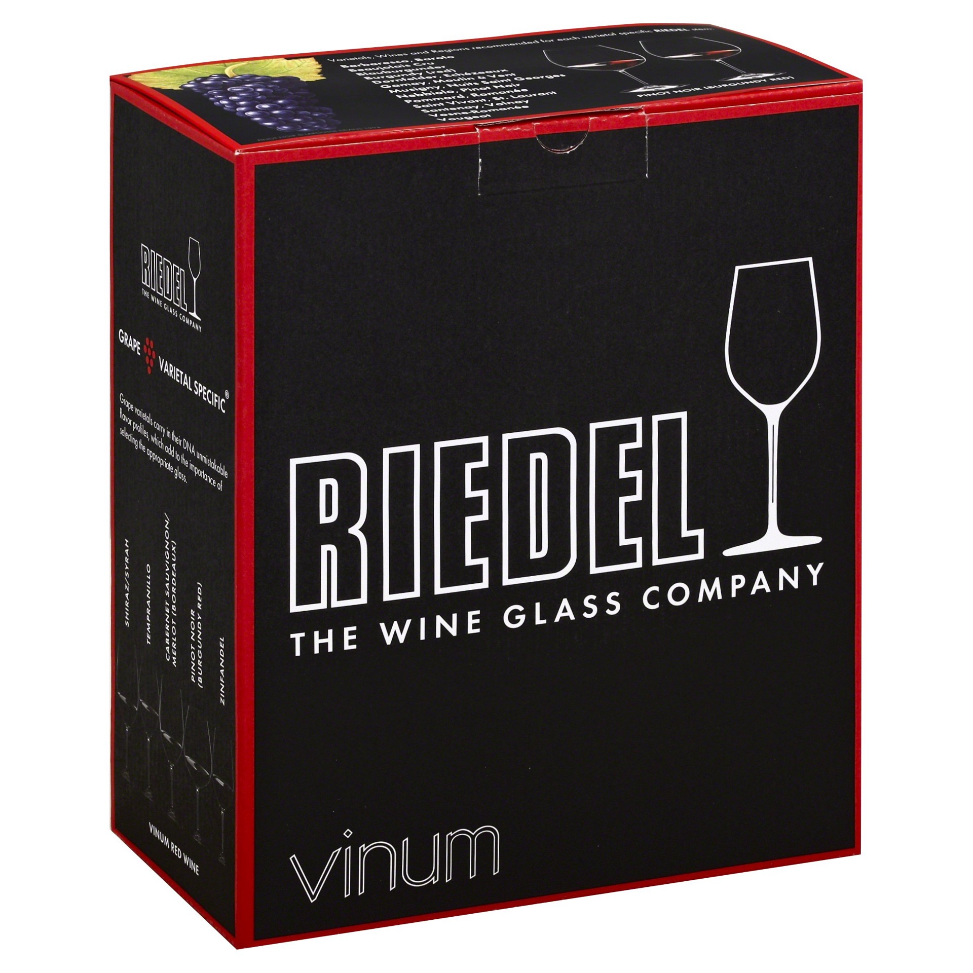 slide 1 of 5, Riedel Vinum Pinot Noir Glasses, 1 ct