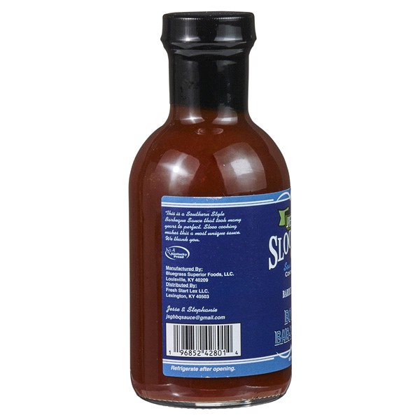 slide 12 of 29, OTHER-REGIONAL Jesse's Slooo Good Bourbon BBQ Sauce, 