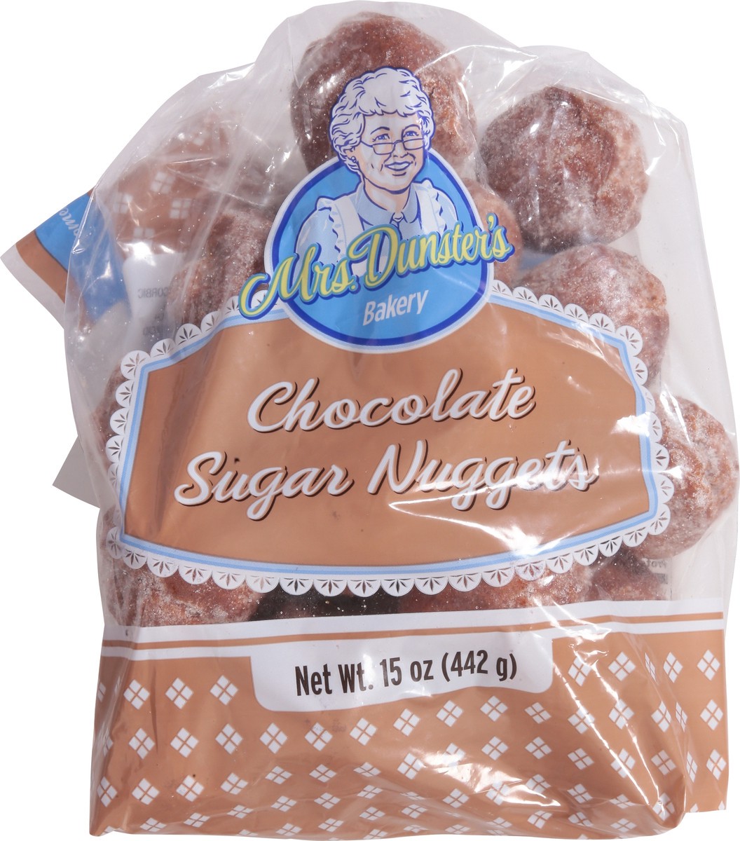 slide 2 of 9, Mrs. Dunster's Chocolate Sugar Nuggets 15 oz, 15 oz