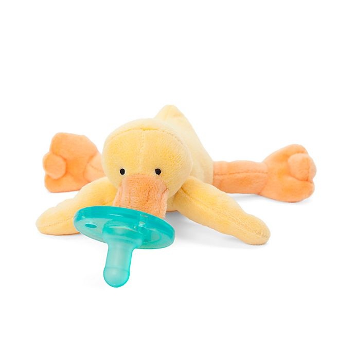 slide 2 of 4, WubbaNub Baby Duck Infant Pacifier, 1 ct