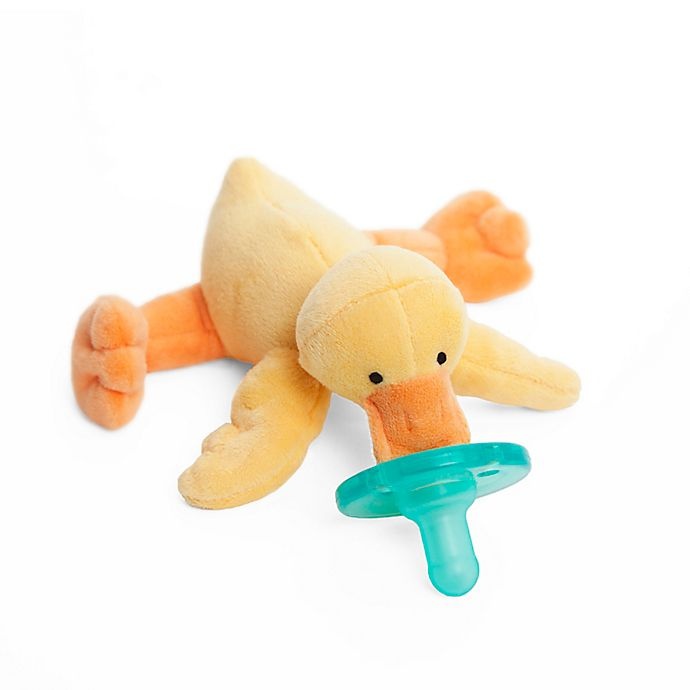 slide 3 of 4, WubbaNub Baby Duck Infant Pacifier, 1 ct