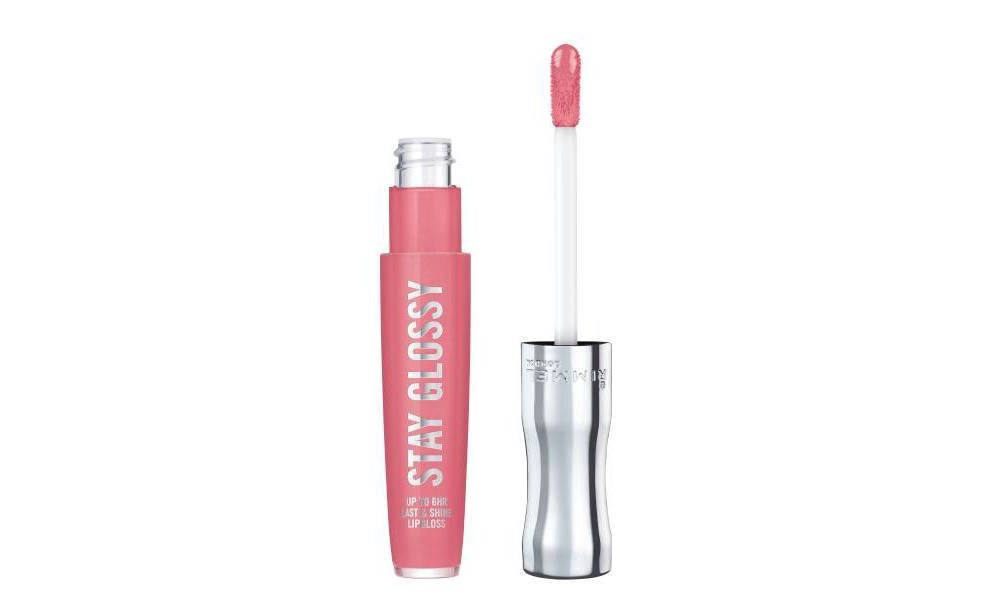 slide 2 of 3, Rimmel Stay Glossy Lip Gloss - Claridges Ruby - 0.18 fl oz, 1 ct