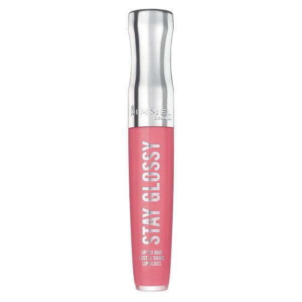 slide 1 of 3, Rimmel Stay Glossy Lip Gloss - Claridges Ruby - 0.18 fl oz, 1 ct